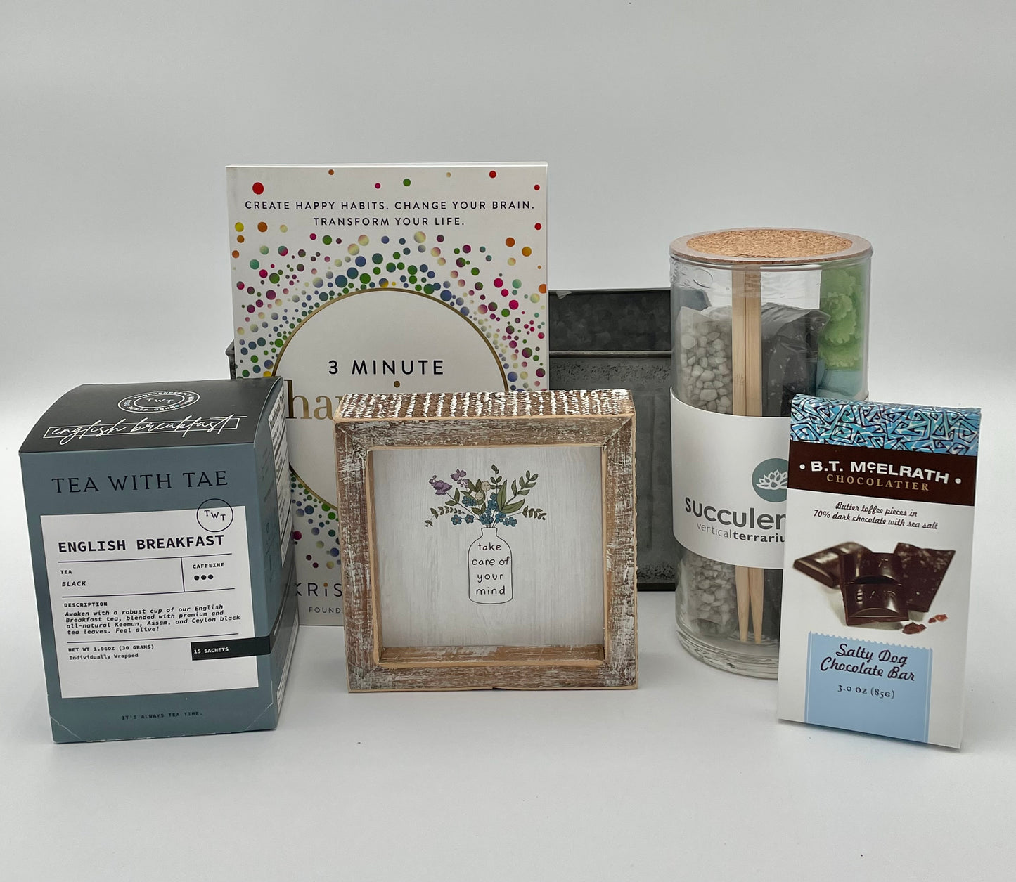Take Care Of Your Mind Gift Basket