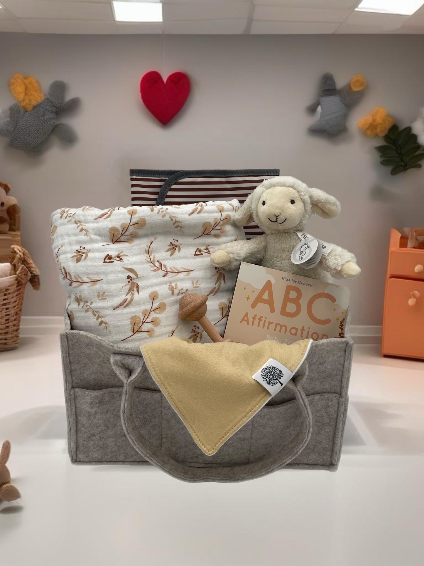 New Baby Diaper Bag Gift Basket