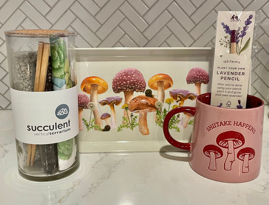 Shiitake Happens Gift Basket